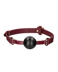 Ouch Shots Ouch Halo Breathable Ball Gag - Burgundy - Image 3