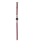 Ouch Shots Ouch Halo Breathable Ball Gag - Burgundy - Image 4