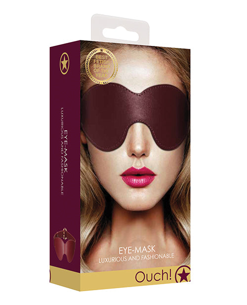 Ouch Shots Ouch Halo Eyemask - Burgundy