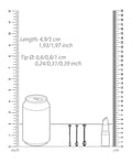 Ouch Shots Ouch Urethral Sounding Metal Plug Set - 49/50 mm - Image 3