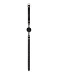 Ouch Shots Ouch Black & White Silicone Ball Gag - Black - Image 4