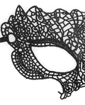 Ouch Shots Ouch Black & White Lace Eye Mask - Princess Black - Image 3