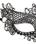 Ouch Shots Ouch Black & White Lace Eye Mask - Queen Black - Image 4