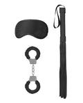 Ouch Shots Ouch Black & White Introductory Bondage Kit #1 - Black - Image 3