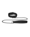 Ouch Shots Ouch Puppy Play Puppy Collar w/Leash - Black - Image 3