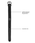Ouch Shots Ouch Puppy Play Puppy Collar w/Leash - Black - Image 4