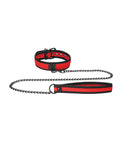 Ouch Shots Ouch Puppy Play Puppy Collar w/Leash - Red - Image 3
