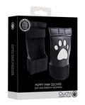 Ouch Shots Ouch Puppy Play Paw Cut-Out Gloves - White