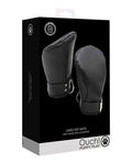 Ouch Shots Ouch Puppy Play Lined Fist Mitts - Black