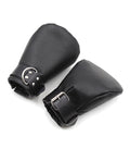 Ouch Shots Ouch Puppy Play Lined Fist Mitts - Black - Image 4