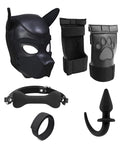 Ouch Shots Ouch Puppy Play Complete Kit - LXL Black