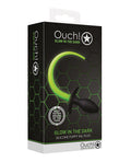 Ouch Shots Ouch Puppy Tail Plug - Glow in the Dark - Image 5