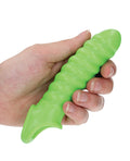 Ouch Shots Ouch Swirl Stretchy Penis Sleeve - Glow in the Dark - Image 4