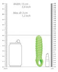 Ouch Shots Ouch Swirl Stretchy Penis Sleeve - Glow in the Dark - Image 5