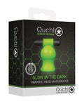 Ouch Shots Ouch Vibrating Head Masturbator - Glow in the Dark