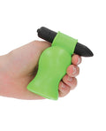 Ouch Shots Ouch Vibrating Head Masturbator - Glow in the Dark - Image 4