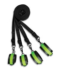 Ouch Shots Ouch Bed Bindings Restraint Kit - Glow in the Dark - Image 5
