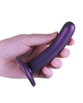 Ouch Shots Ouch 5" Smooth G-Spot Dildo - Metallic Purple - Image 5