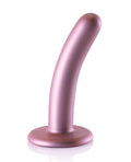 Ouch Shots Ouch 5" Smooth G-Spot Dildo - Rose Gold - Image 4