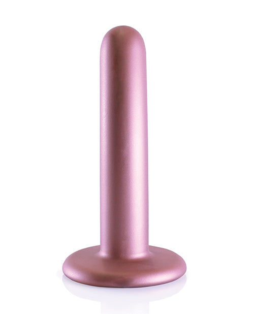 Ouch Shots Ouch 5" Smooth G-Spot Dildo - Rose Gold