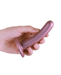Ouch Shots Ouch 5" Smooth G-Spot Dildo - Rose Gold - Image 5