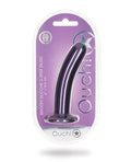 Ouch Shots Ouch 6" Smooth G-Spot Dildo - Metallic Purple