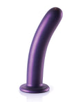 Ouch Shots Ouch 7" Smooth G-Spot Dildo - Metallic Purple - Image 2