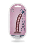 Ouch Shots Ouch 5" Beaded G-Spot Dildo - Rose Gold