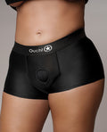 Ouch Shots Ouch Vibrating Strap On Boxer - Black XL/XXL - Image 3