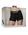 Ouch Shots Ouch Vibrating Strap On Boxer - Black XS/S