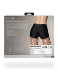Ouch Shots Ouch Vibrating Strap On Boxer - Black XS/S - Image 2