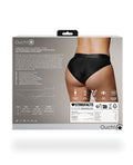 Ouch Shots Ouch Vibrating Strap On Hipster - Black XL/XXL