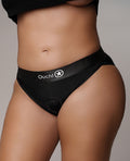 Ouch Shots Ouch Vibrating Strap On Hipster - Black XL/XXL - Image 4