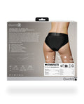 Ouch Shots Ouch Vibrating Strap On Hipster - Black XS/S - Image 2
