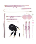 Ouch Shots Ouch! Paris Collection Bondage Kit w/Bag - Pink - Image 4