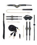 Ouch Shots Ouch! London Collection Bondage Kit w/Bag - Black - Image 3