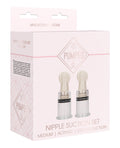 Pumped Shots Pumped Nipple Suction Set - Medium Clear