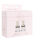 Pumped Shots Pumped Nipple Suction Set - Large Clear