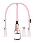 Pumped Shots Pumped Clitoral & Nipple Pump Set - Medium Rose Gold - Image 3