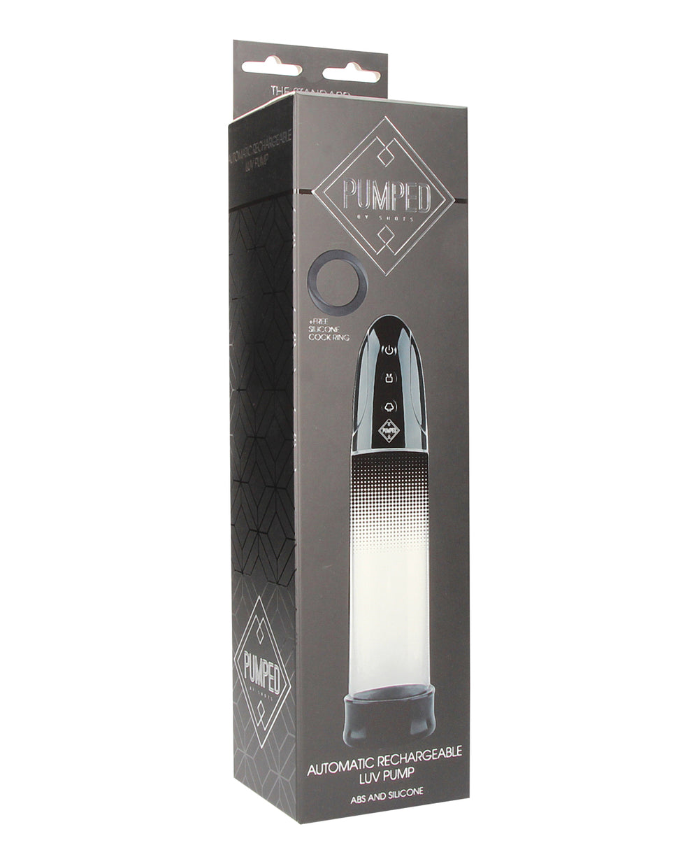 Pumped Shots Pumped Automatic Rechargeable Luv Pump - Black