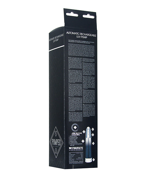 Pumped Shots Pumped Automatic Rechargeable Luv Pump - Transparent