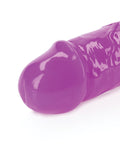RealRock Shots RealRock 15" Double Dong Glow in the Dark - Neon Purple - Image 4