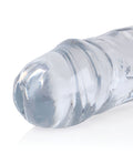RealRock Shots RealRock Crystal Clear 13" Double Dildo - Transparent - Image 4
