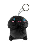 Shots Shots Short Penis Plushie - Black 4" / 10 cm