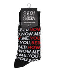 Sexy Socks Shots Sexy Socks You, Me, Bed, Now - Male