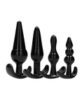 Sono Shots Sono No. 8 Butt Plug - Black Set of 4 - Image 2