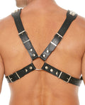 Ouch Uomo Shots Uomo Men's Pyramid Stud Body Harness - Black - Image 3