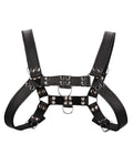 Ouch Uomo Shots Uomo Chest Bulldog Harness Large/XLarge - Black
