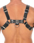 Ouch Uomo Shots Uomo Chest Bulldog Harness Small/Medium - Black - Image 3