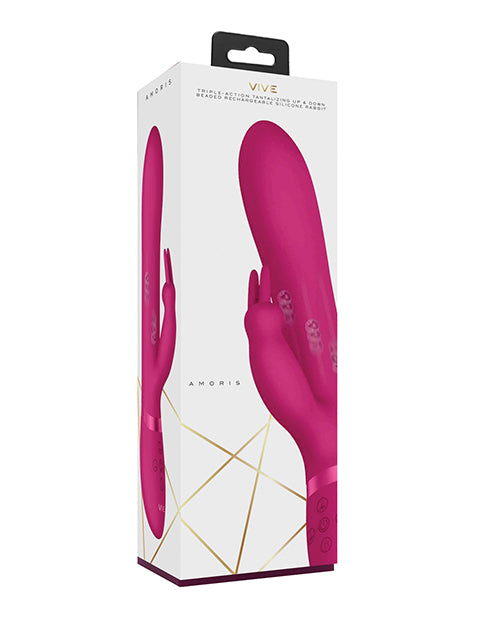 Vive Shots Vive Amoris Stimulating Beads Rabbit - Pink